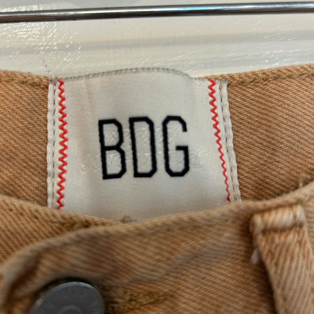 BDG Urban Outfitters Cowboy Jean Straight Leg size 29 sand/tan - Picture 4 of 7